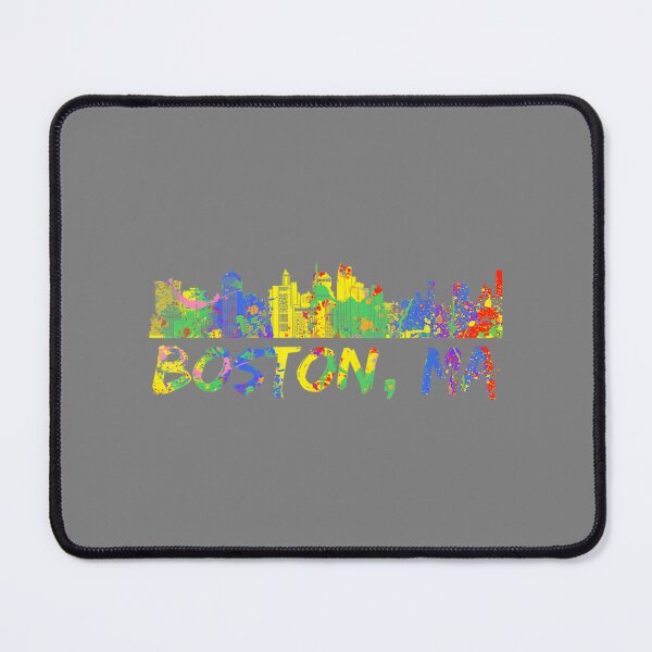 Item preview, Boston, Ma City Skyline Artwork Cute Colorful Boston Skyline designed and sold by RadleyClark.