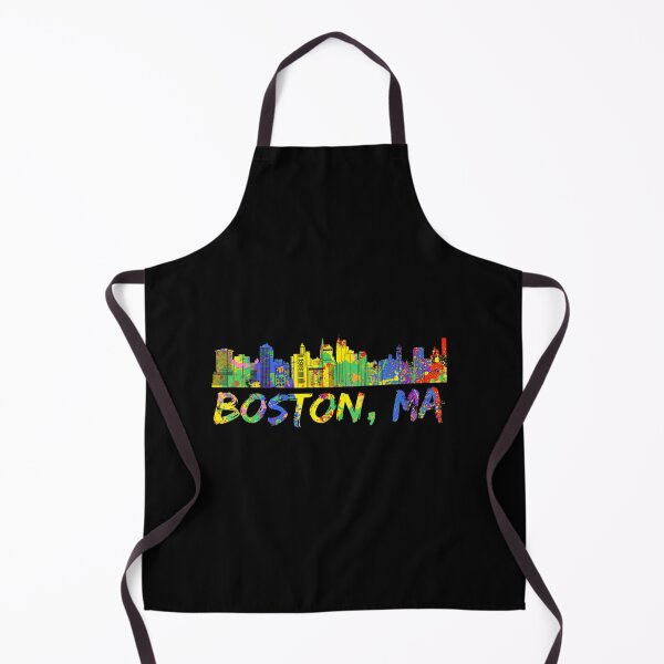 Item preview, Boston, Ma City Skyline Artwork Cute Colorful Boston Skyline designed and sold by RadleyClark.