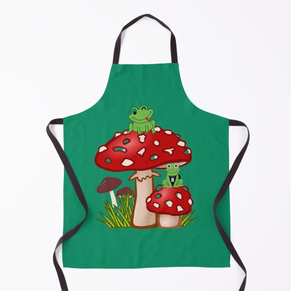Item preview, Aesthetic frog on mushroom designed and sold by GatheringPlace.