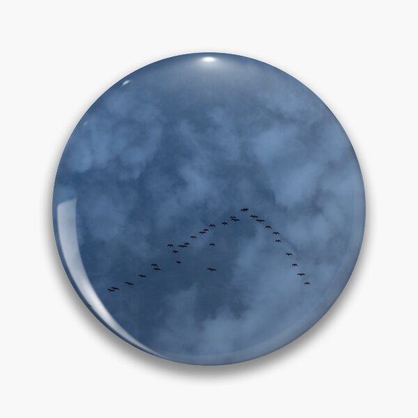 Item preview, A V of flying birds designed and sold by craftycatmom.
