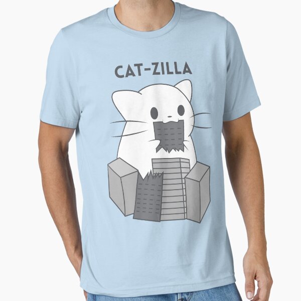 Vista previa del artículo con la obra «Catzilla», diseñado y vendido por Domiichan.