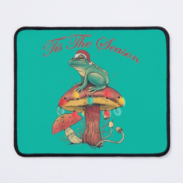 Item preview, Christmas Frog Sitting On A Mushroom Long Sleeve designed and sold by GatheringPlace.