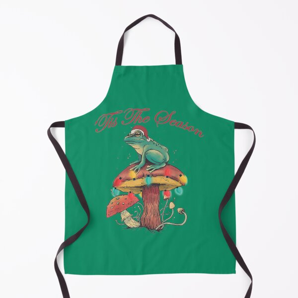 Item preview, Christmas Frog Sitting On A Mushroom Long Sleeve designed and sold by GatheringPlace.