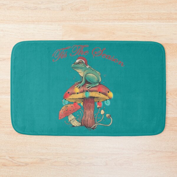 Item preview, Christmas Frog Sitting On A Mushroom Long Sleeve  designed and sold by GatheringPlace.