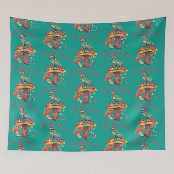 Item preview, Christmas Frog Sitting On A Mushroom Long Sleeve  designed and sold by GatheringPlace.