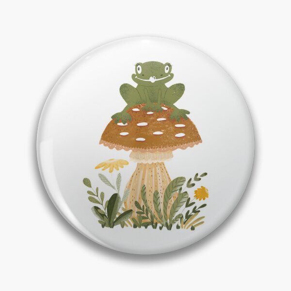 Item preview, Core Frog Sat On A Forest Mushroom   designed and sold by GatheringPlace.