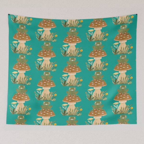 Item preview, Core Frog Sat On A Forest Mushroom   designed and sold by GatheringPlace.