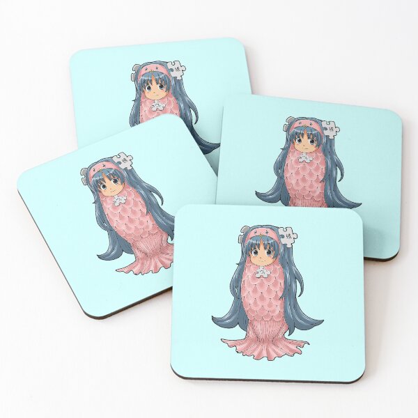 Item preview, Amabie, legendary Japanese Mermaid in Anime Style designed and sold by ComicKitsch.