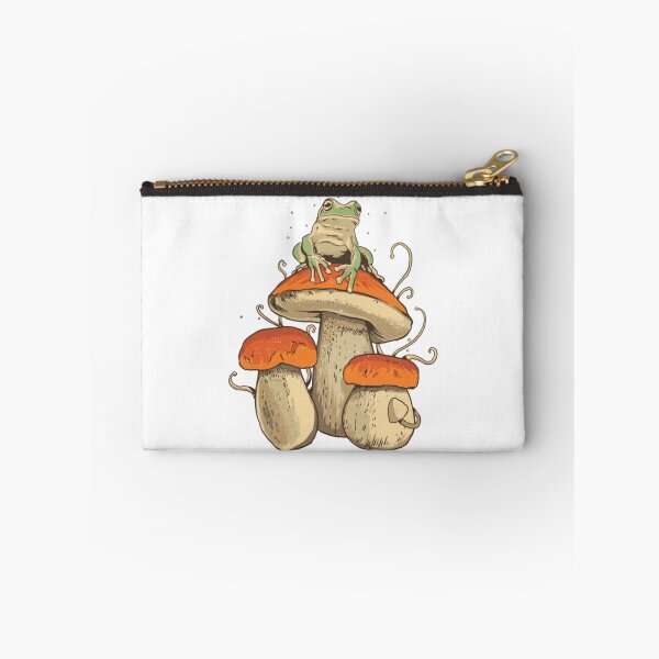Item preview, Cottagecore Mushroom Frog     designed and sold by GatheringPlace.