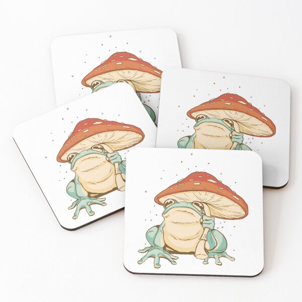 Item preview, Cottagecore Frog With Mushroom       designed and sold by GatheringPlace.