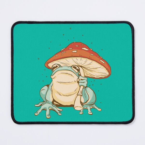 Item preview, Cottagecore Frog With Mushroom       designed and sold by GatheringPlace.
