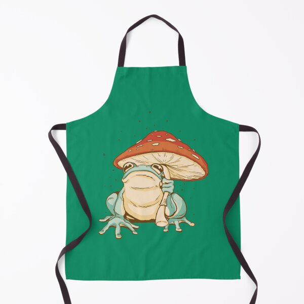 Item preview, Cottagecore Frog With Mushroom designed and sold by GatheringPlace.