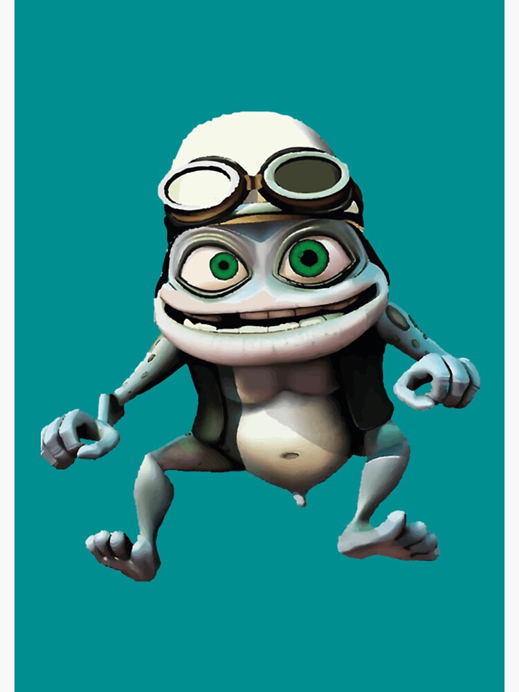 "Crazy Frog . " Spiral Notebook for Sale by GatheringPlace Redbubble