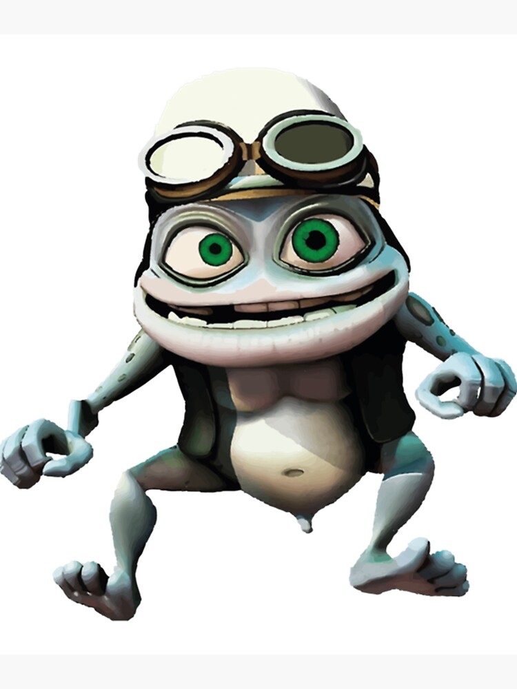 Green Crazy Frog Poster for Sale by Sp1leX