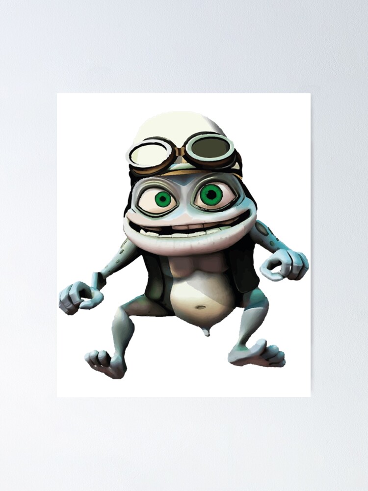 Green Crazy Frog Poster for Sale by Sp1leX