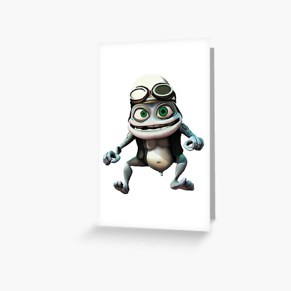 Crazy Frog is on the Loose! Greeting Card for Sale by Crazy-Frog