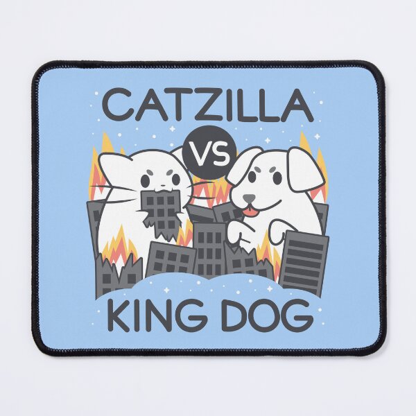 Item preview, Catzilla vs King dog designed and sold by Domiichan.