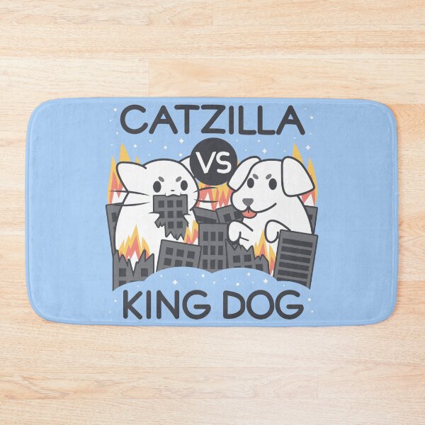Item preview, Catzilla vs King dog designed and sold by Domiichan.