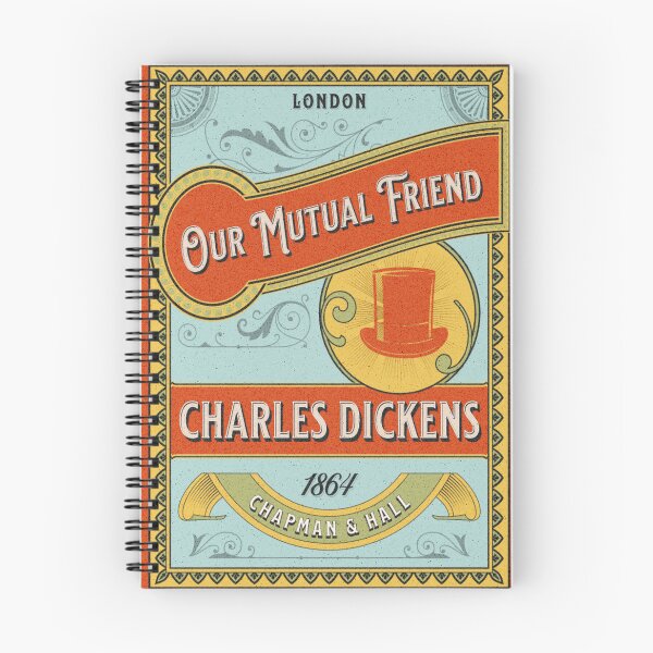 Item preview, Our Mutual Friend - Charles Dickens Book Cover Art  designed and sold by Suyogsonar25.