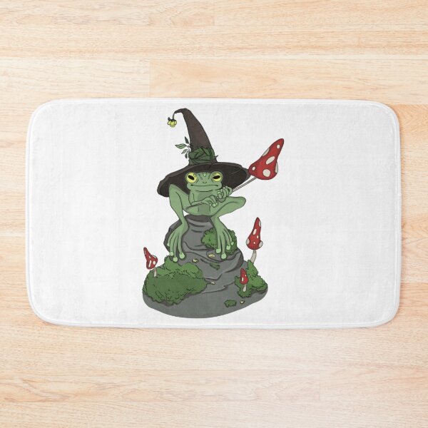 Item preview, Cute Frog Mushroom Wizard Hat - Kawaii Cottagecore Aesthetic   designed and sold by GatheringPlace.