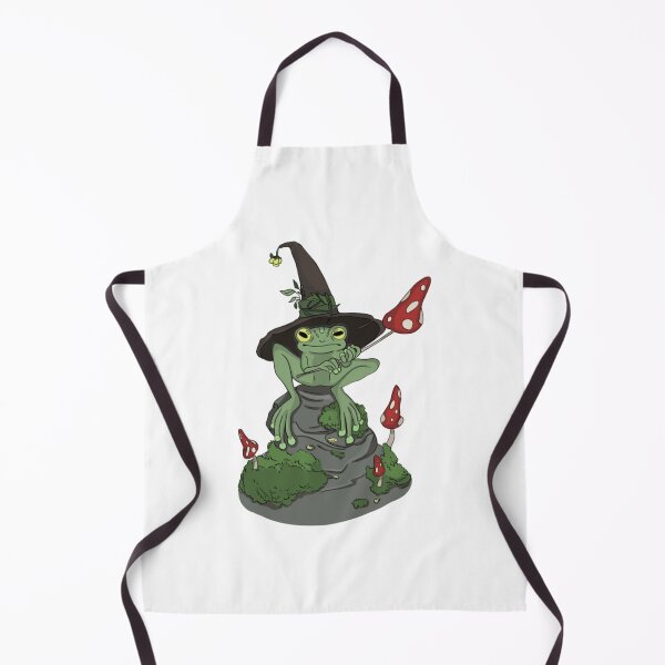 Item preview, Cute Frog Mushroom Wizard Hat - Kawaii Cottagecore Aesthetic designed and sold by GatheringPlace.