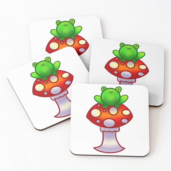 Item preview, Cute Frog On a Mushroom     designed and sold by GatheringPlace.