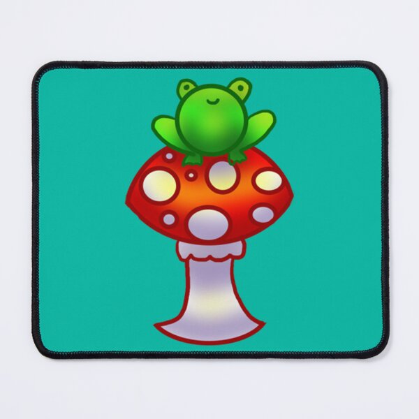 Item preview, Cute Frog On a Mushroom designed and sold by GatheringPlace.