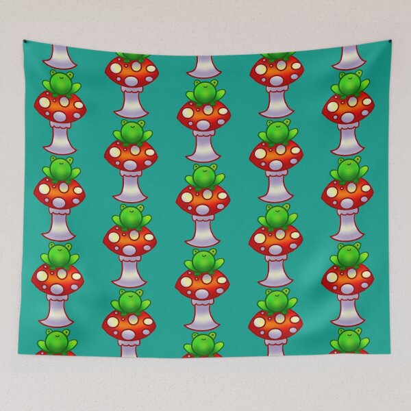 Item preview, Cute Frog On a Mushroom     designed and sold by GatheringPlace.