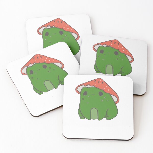 Item preview, Cute Frog with Mushroom Hat, Frog Drawing with Mushroom, Mushroom Frog   designed and sold by GatheringPlace.