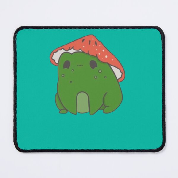 Item preview, Cute Frog with Mushroom Hat, Frog Drawing with Mushroom, Mushroom Frog designed and sold by GatheringPlace.