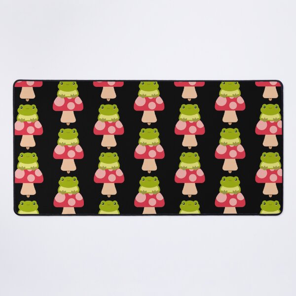 Item preview, Cute Kawaii Frog Sitting On A Mushroom designed and sold by GatheringPlace.