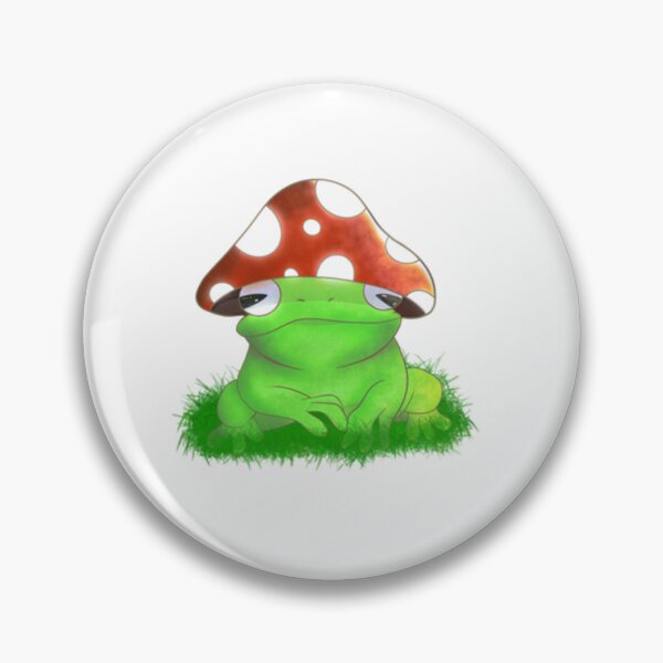 Item preview, Cute Mushroom Frog   designed and sold by GatheringPlace.