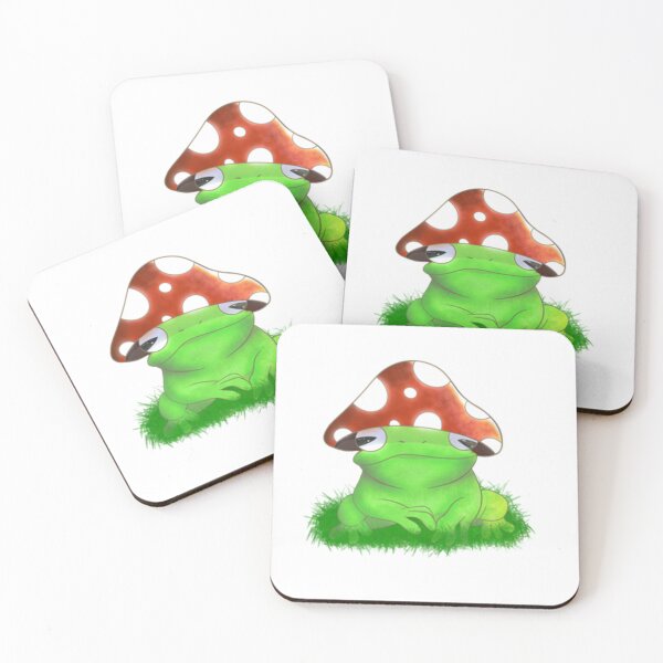 Item preview, Cute Mushroom Frog   designed and sold by GatheringPlace.