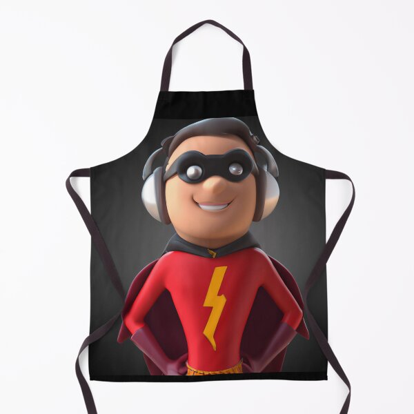 Item preview, Cartoon Superhero Wearing Headphones designed and sold by Richard Allen.
