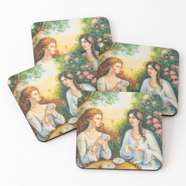 Item preview, Tea Time In The Garden designed and sold by Naim Halawi.