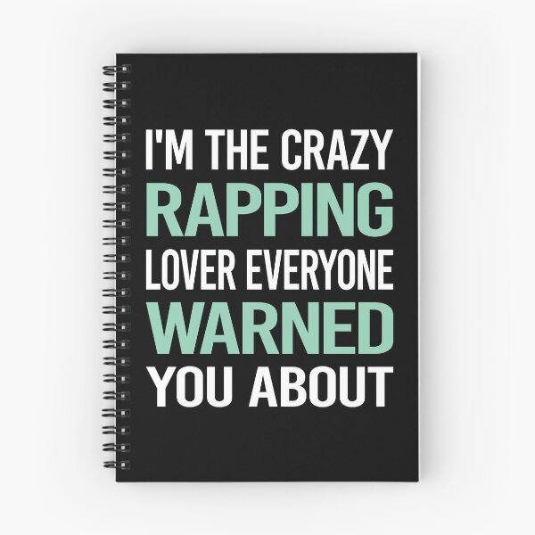 Item preview, Crazy Lover Rapping Rap Rapper designed and sold by BimBamFrank.