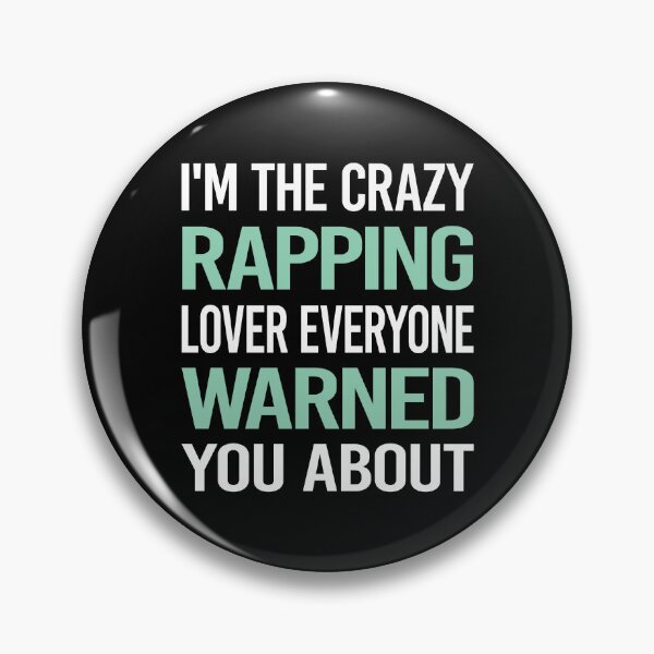 Item preview, Crazy Lover Rapping Rap Rapper designed and sold by BimBamFrank.