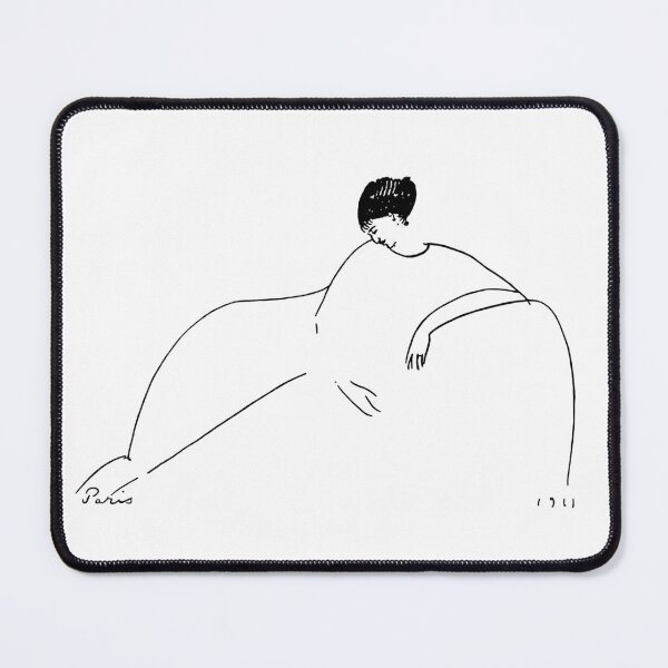 Item preview, Modigliani Anna Akhmatova 1911 Paris designed and sold by MobsProject.