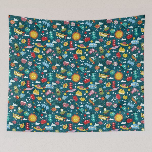 Item preview, Space aliens outerspace designed and sold by Laura Wright.