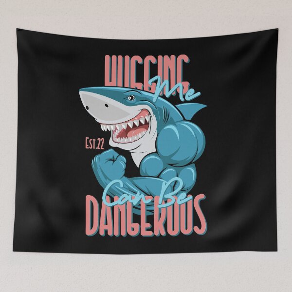 Item preview, HUGGING ME CAN BE DANGEROUS designed and sold by GAADesignz.