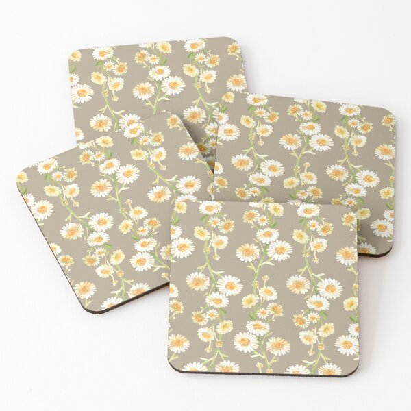 Item preview, Daisies Pattern. Watercolor drawing. designed and sold by Trilisti.