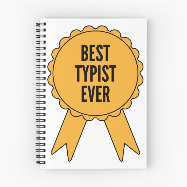 Item preview, Best Typist Ever Gold Medal Achievement designed and sold by SVPOD.