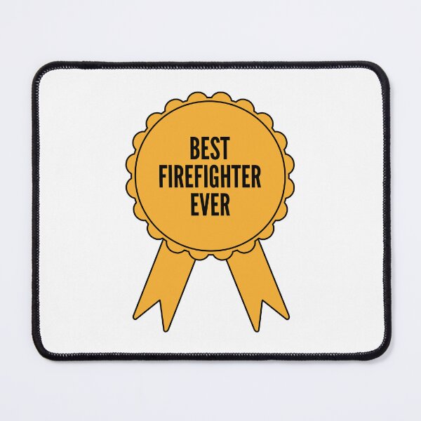 Item preview, Best Firefighter Ever Gold Medal Achievement designed and sold by SVPOD.
