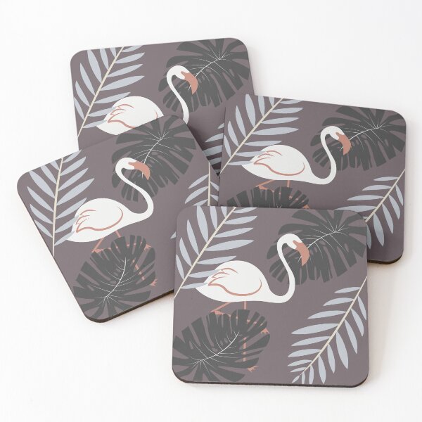 Item preview, White Flamingo, bird art, flamingo sticker designed and sold by pixelposture.