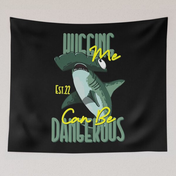 Item preview, HUGGING ME CAN BE DANGEROUS designed and sold by GAADesignz.