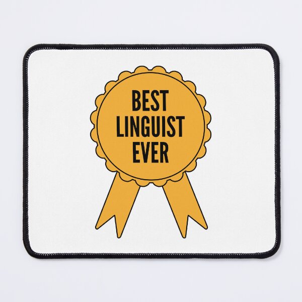 Item preview, Best Linguist Ever Gold Medal Achievement designed and sold by SVPOD.