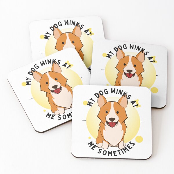Artikelvorschau, Hundeliebhaber-lustiges Geschenk Mein Hund zwinkert mir manchmal zu entworfen und verkauft von byrne-ma.