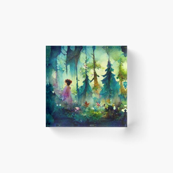 Item preview, Dreamscape - Woodland Fairy designed and sold by Leviathan  Print.