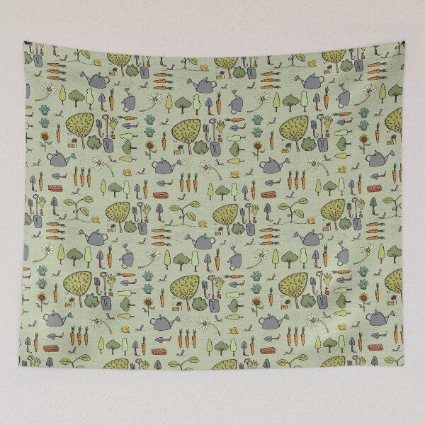 Item preview, gardening on green designed and sold by Laura Wright.