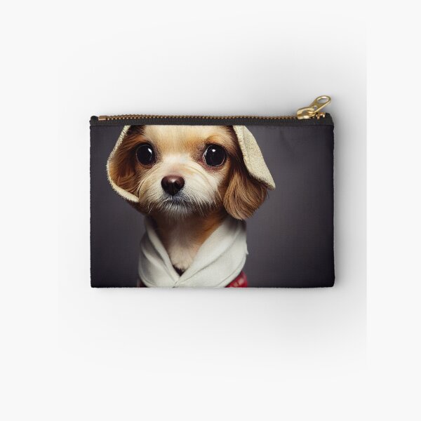 Item preview, cute dog dressed in human clothing designed and sold by PeanutArtCorner.